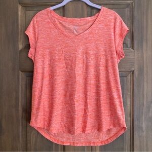VOGO Athletica Orange SS Workout Top Medium